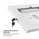 Pedestal Antirrobo con LLave para Tablet 9.7 a 11 Pulg / Bandeja Extraible / Enclosure Tablet