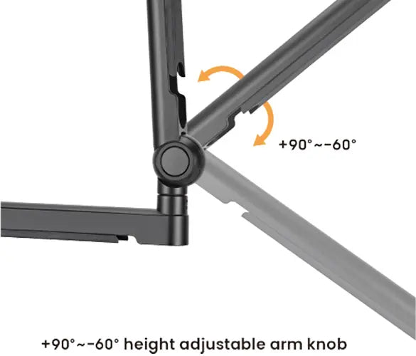 Rack Soporte Brazo de Aluminio para Micrófono de Estudio Profesional