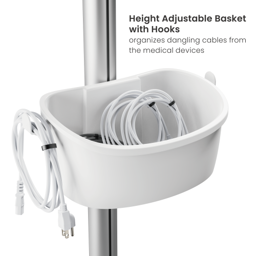 Carro médico para ECG