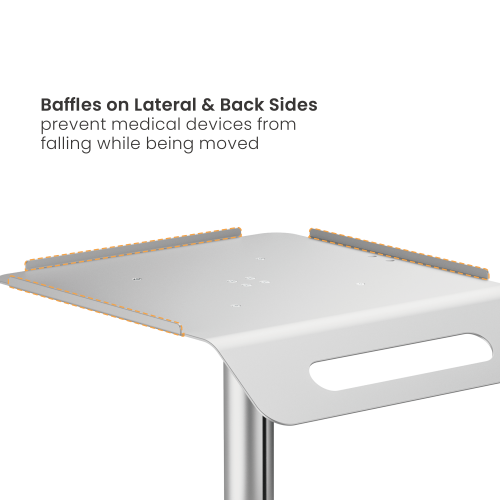 Carro médico para ECG