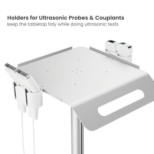 Carro médico ultrasónico