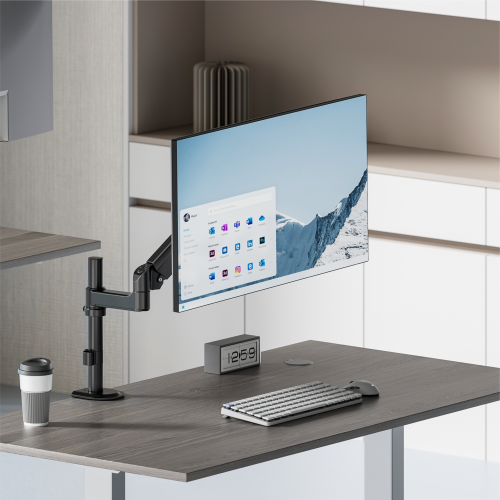 Rack Soporte con Gas Spring de Escritorio para Monitor de 17 a 40 Pulg