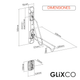 Rack Giratorio Para Bicicleta - No requiere cargar la bicicleta