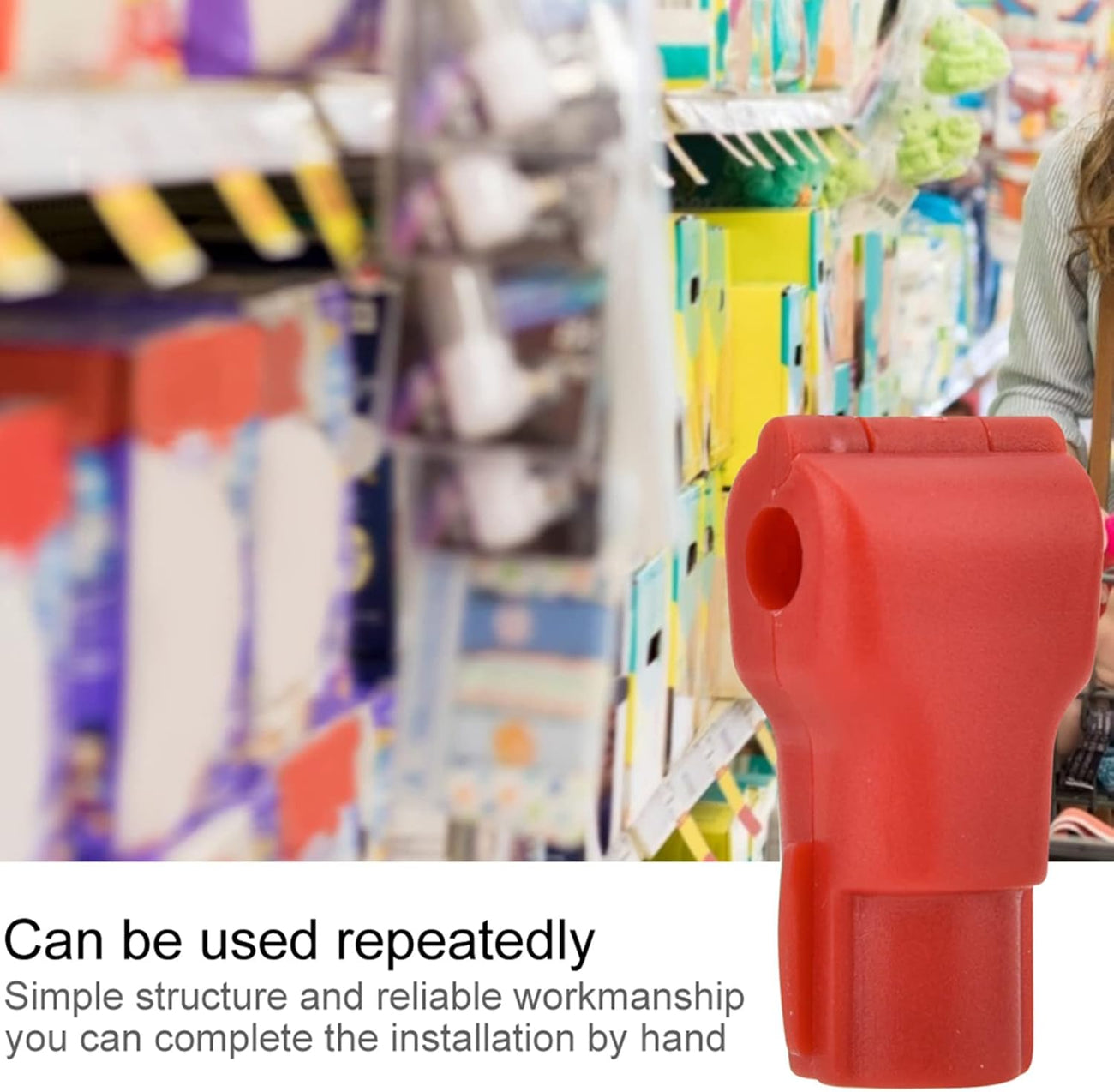 cerradura de gancho antirrobo de exhibición