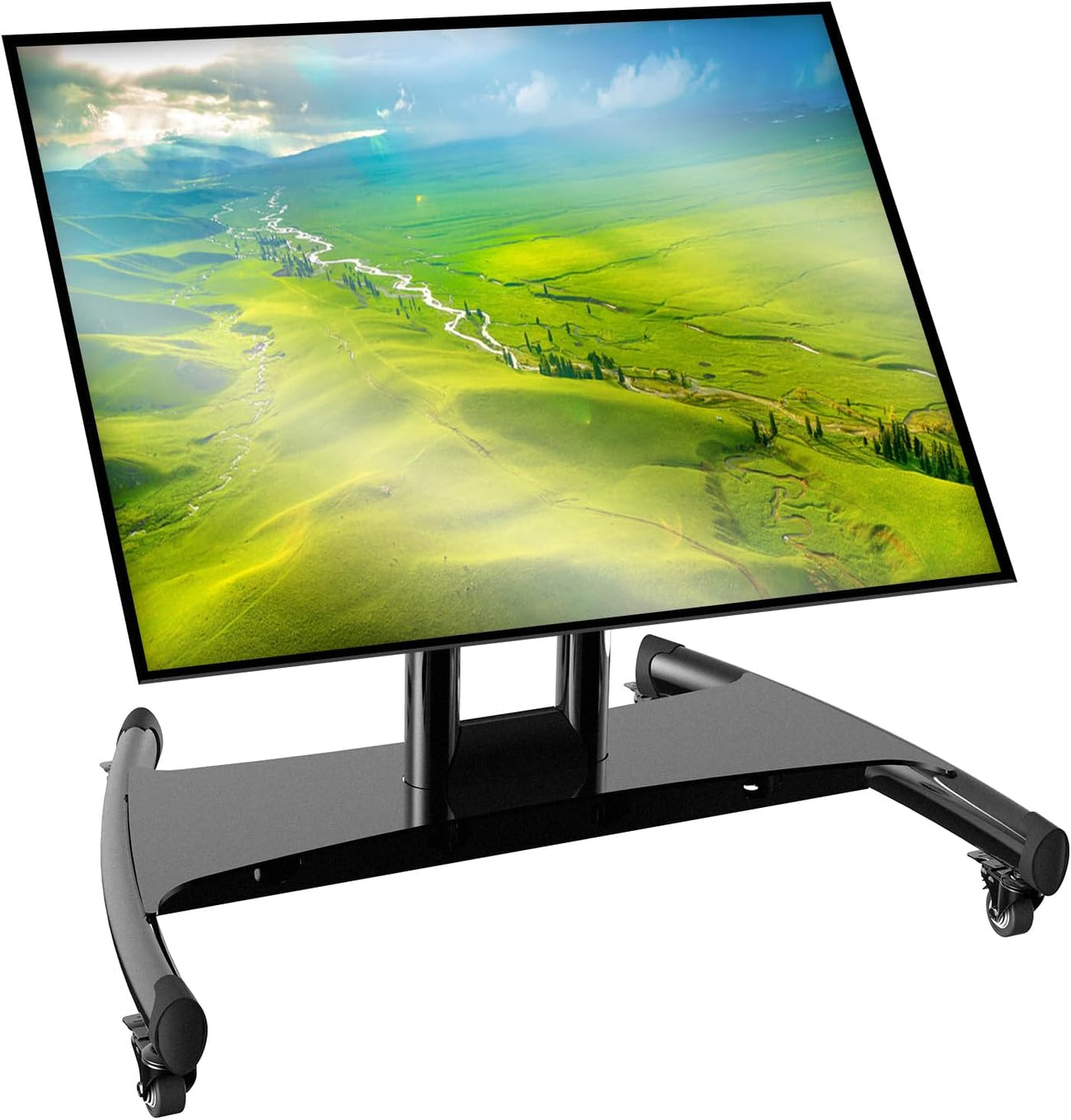 Pedestal con Inclinación 90° TV 32 a 75 Pulg / VESA  Max 600x400mm / Carga 75Kg