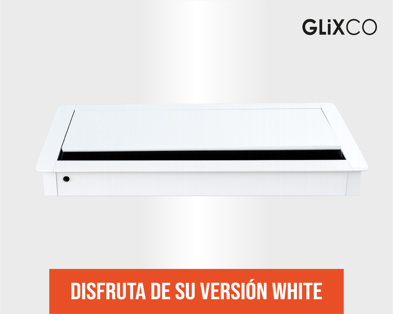 Tapa Pasacables de Aluminio con Cierre Lento (Largo 25 x  Anch 12.7 cm)