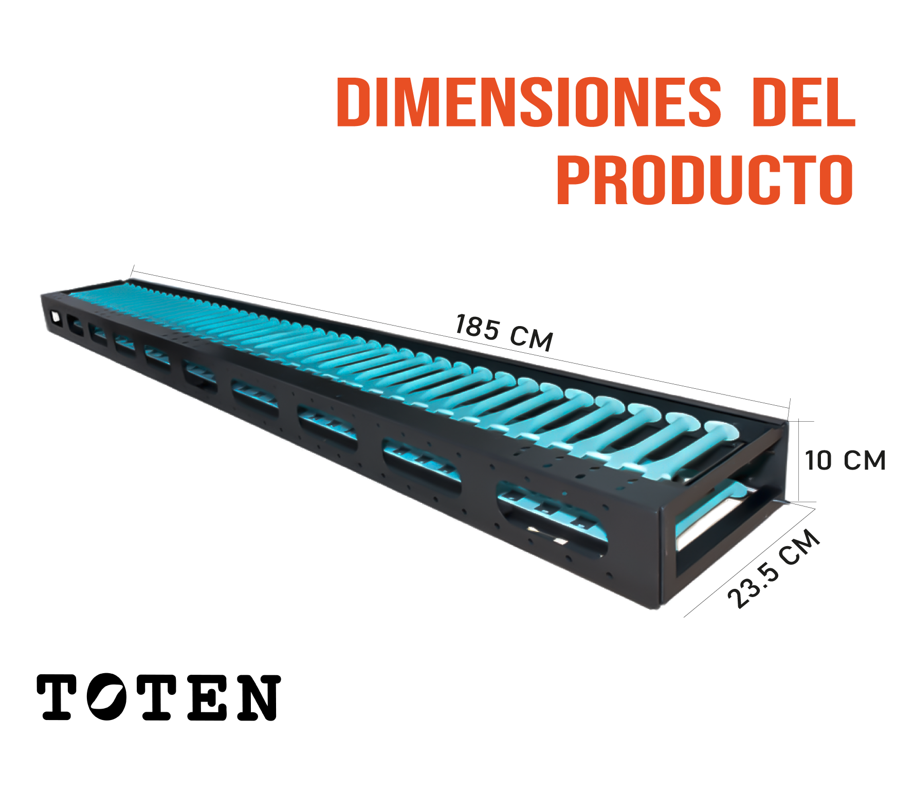 Ordenador Vertical de Alta Densidad (HD) 42RU