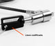 Cable de Seguridad para Laptop con LLave Codificada / 2 Mt / Ranura Standard Kensington