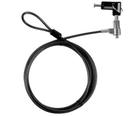 Cable de Seguridad para Laptop con LLave Codificada / 2 Mt / Ranura Standard Kensington