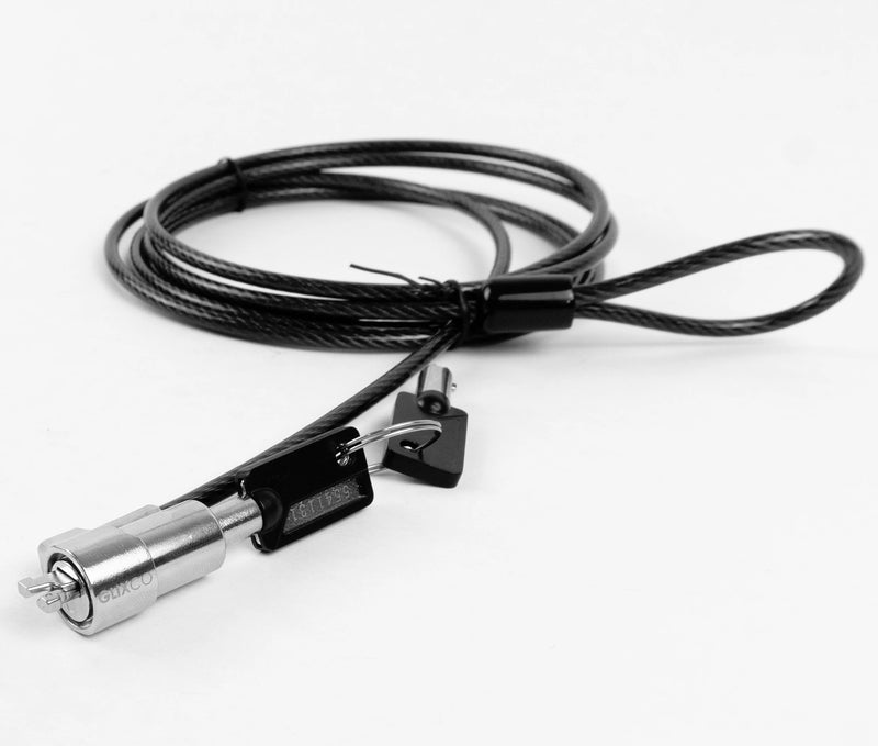 Cable de Seguridad para Laptop con LLave Codificada / 2 Mt / Ranura Nano