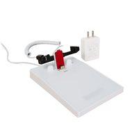 Soporte antirrobo con alarma para exhibición de celulares con etiqueta de precio