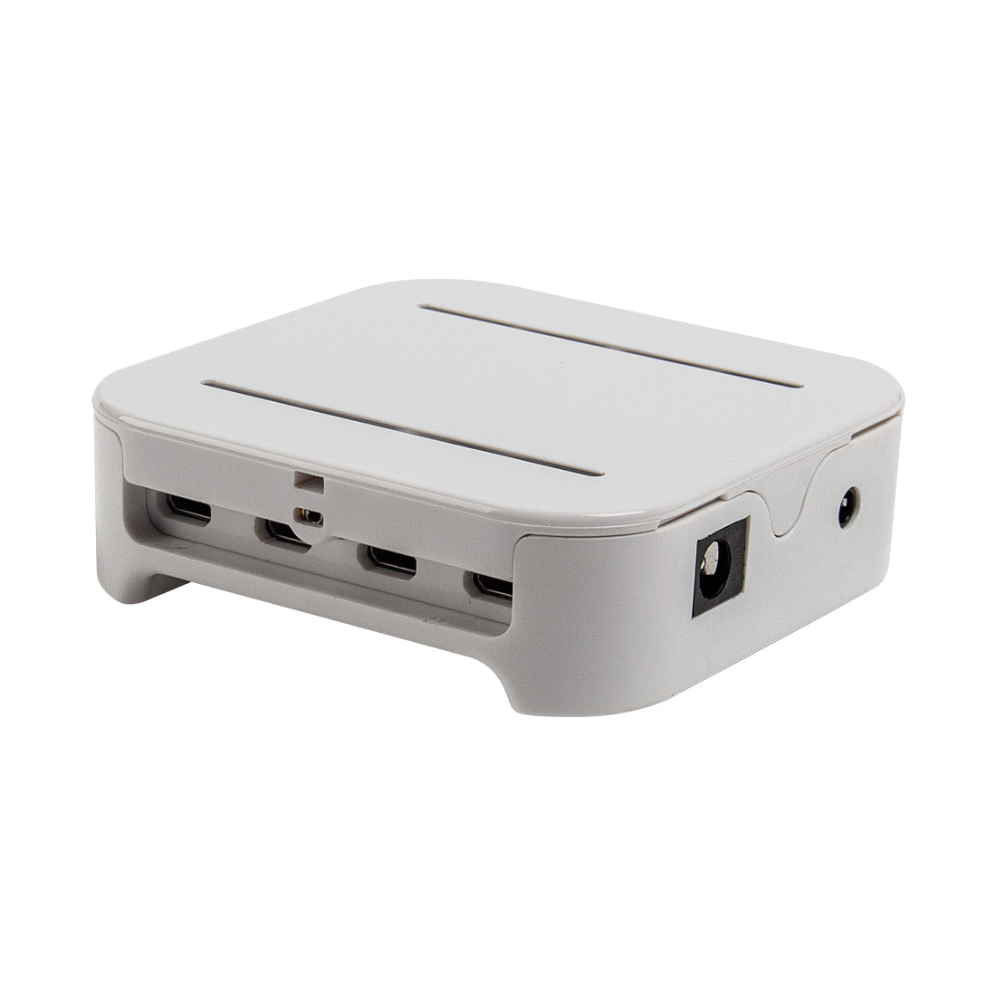 Soporte Antirrobo  para 4 Celulares con Alarma de Seguridad