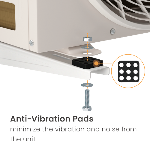 Soporte Pared para Condensador 12k / 18k / 24k BTU / Aire Acondicionado