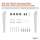 Soporte Pared para Condensador 12k / 18k / 24k BTU / Aire Acondicionado