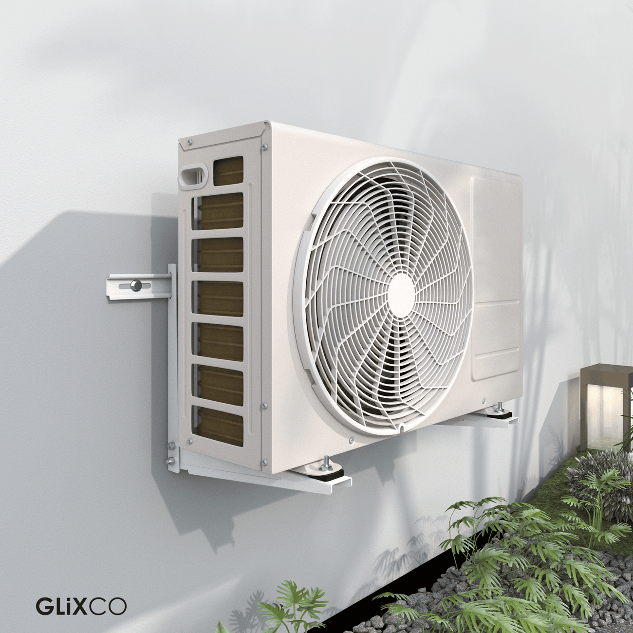 Soporte Pared para Condensador 12k / 18k / 24k BTU / Aire Acondicionado
