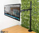 Brazo articulado para Monitor 13 a 32 pulg para montaje en poste Tubular Diámetro 3.5 cm