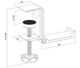 Soporte para Audífonos con Abrazadera