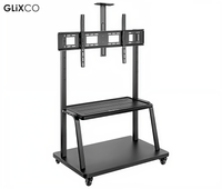 Pedestal Ultra Pesado para TV Pantalla Interactiva 55 a 100 Pulg / Carga 150 kg / VESA Max 1100x600mm