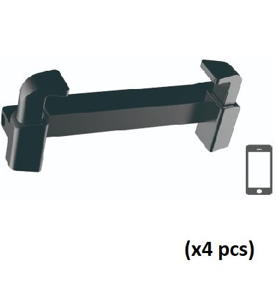 Soporte Antirrobo  para 4 Celulares con Alarma de Seguridad