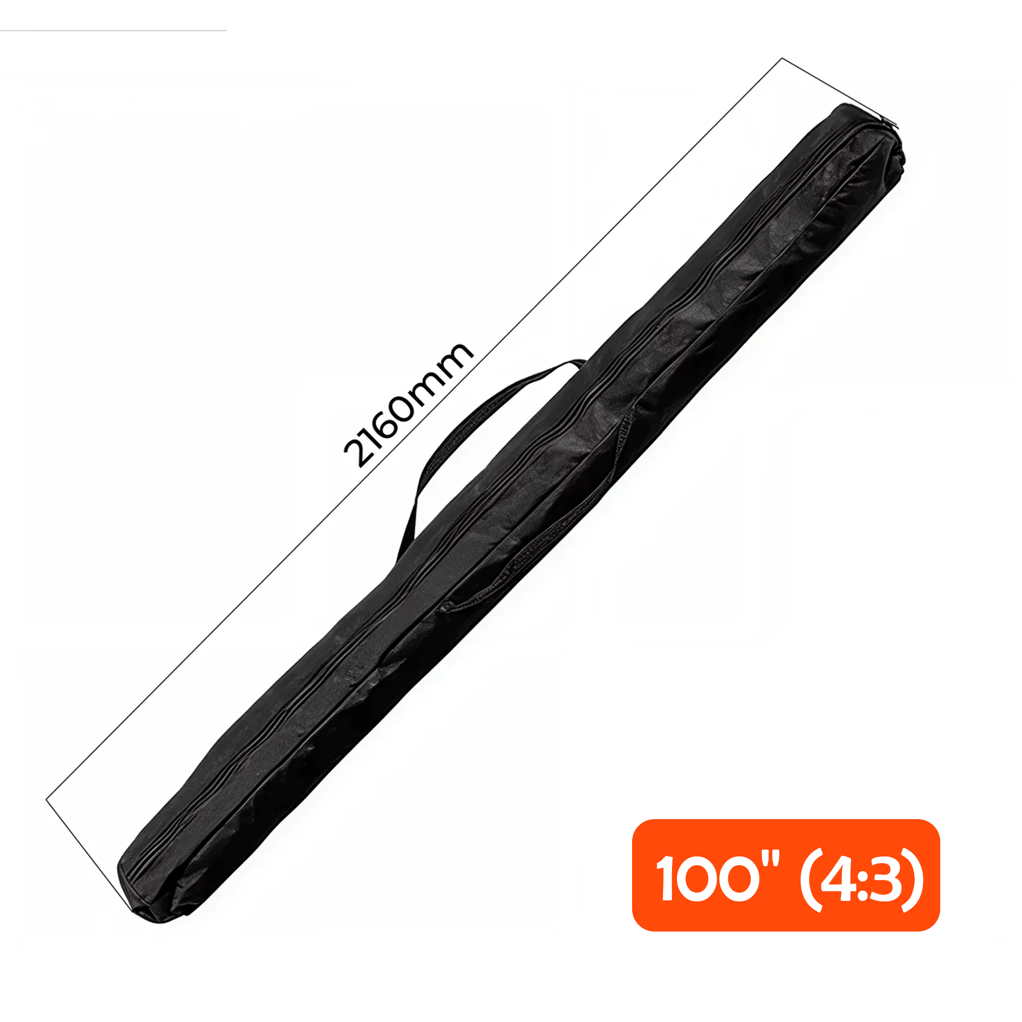 Funda para Ecran Trípode (4:3) / Largo desde 186cm a 320cm