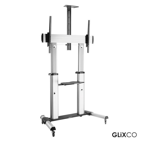 Pedestal con Ruedas para TV 60 a 100 Pulg / VESA Max 1000x600mm / Carga 100 kg
