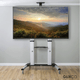 Pedestal con Ruedas para TV 60 a 100 Pulg / VESA Max 1000x600mm / Carga 100 kg