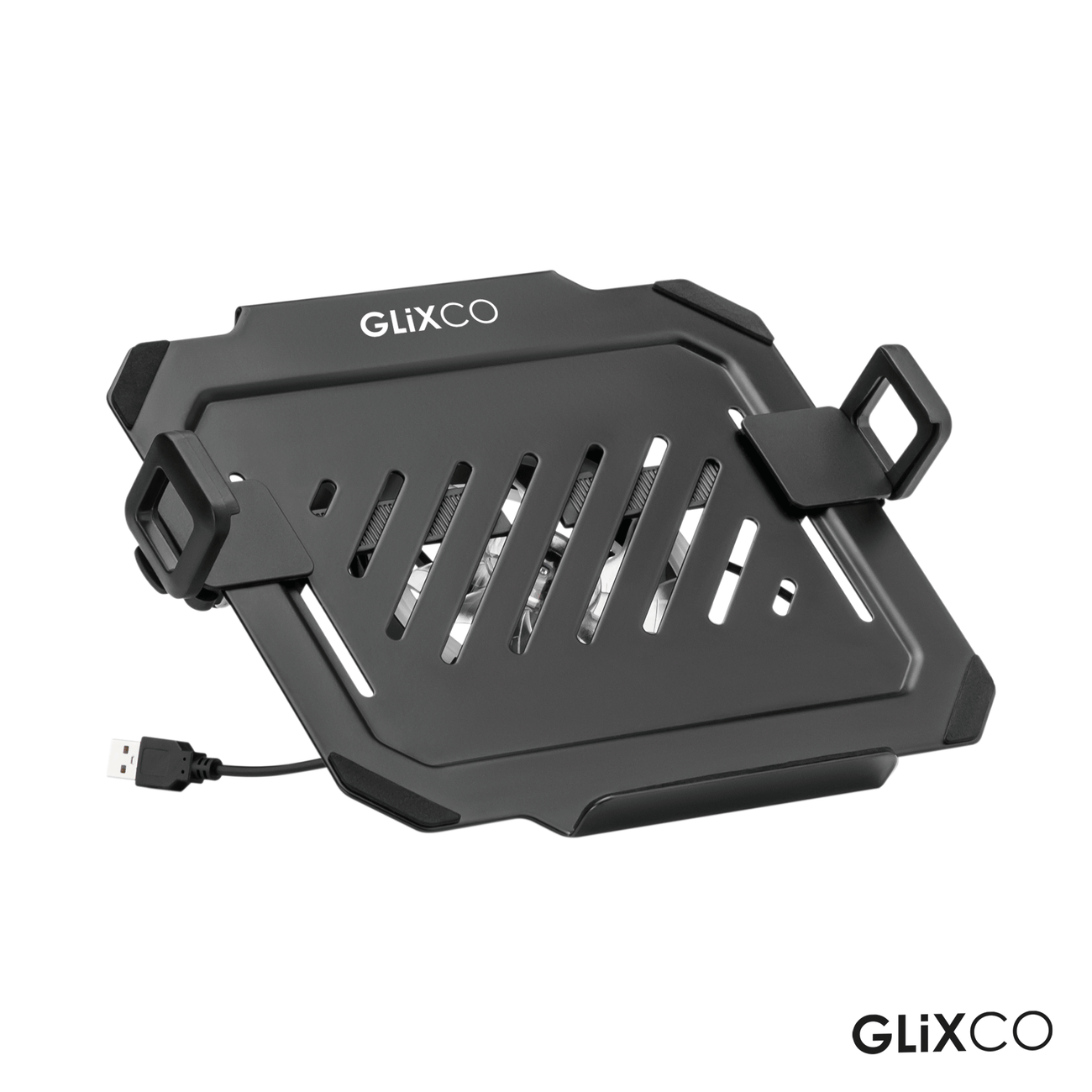 Soporte para Laptop 12-17 Pulg con Ventilador de Refrigeración con Iluminación RGB