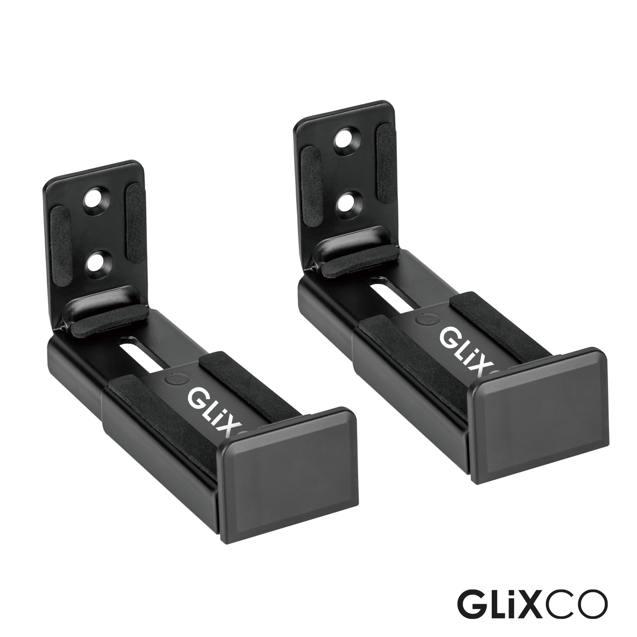 Rack Soporte de Pared para Barra de Sonido y Parlante - Regulable 9cm a 15cm (PAR)