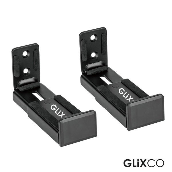 Rack Soporte de Pared para Barra de Sonido y Parlante - Regulable 9cm a 15cm (PAR)