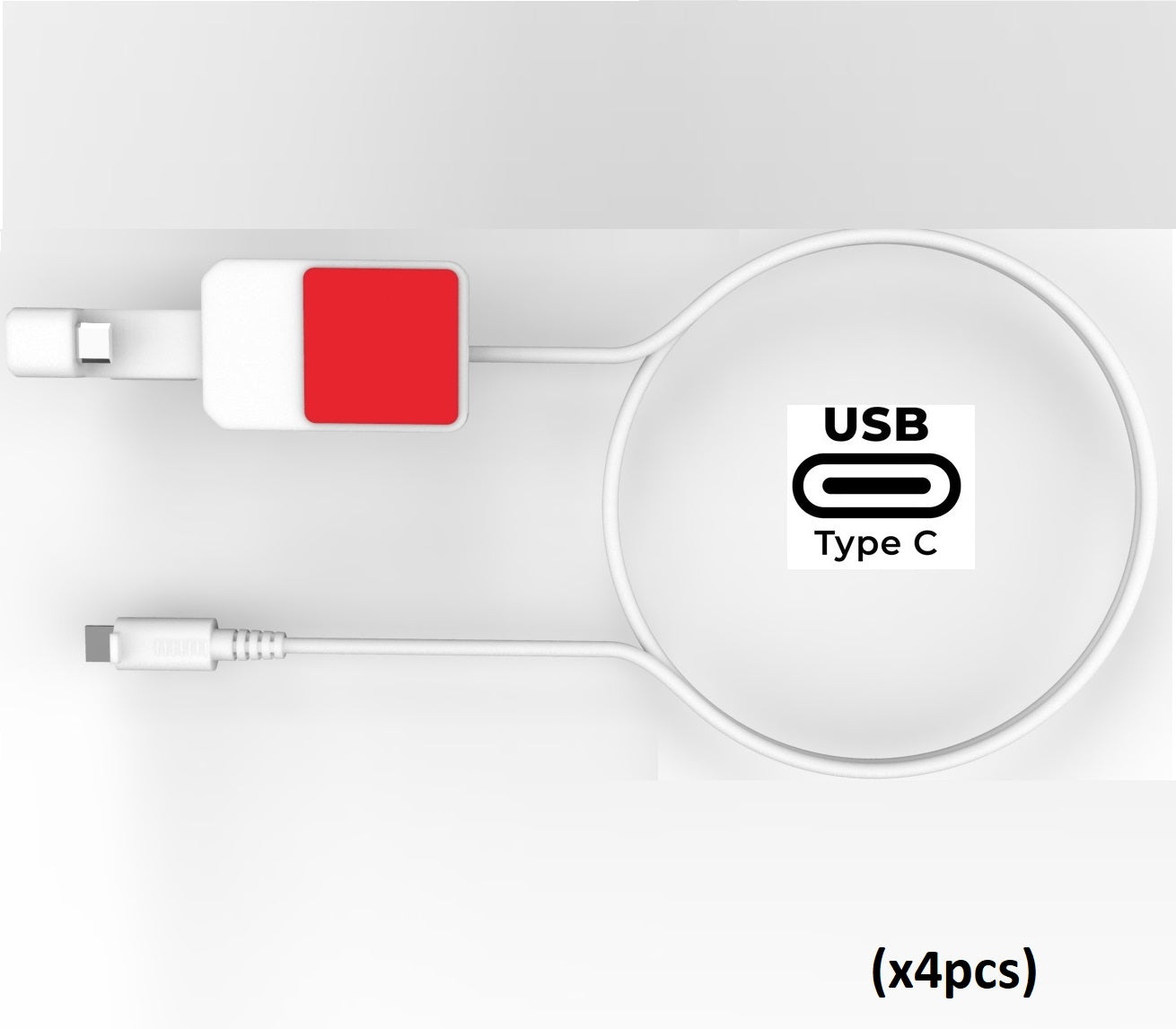 Soporte Antirrobo  para 4 Celulares con Alarma de Seguridad