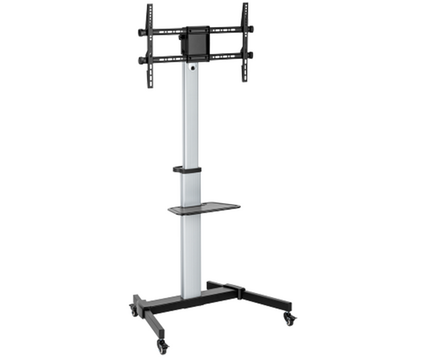 Pedestal con Rotacion Vertical y Horizontal para TV 37-86 Pulg / Giro 90° / VESA Max 600x400mm / Carga 50 kg