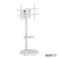 Pedestal con Ruedas blanco para TV de 37-70 Pulg