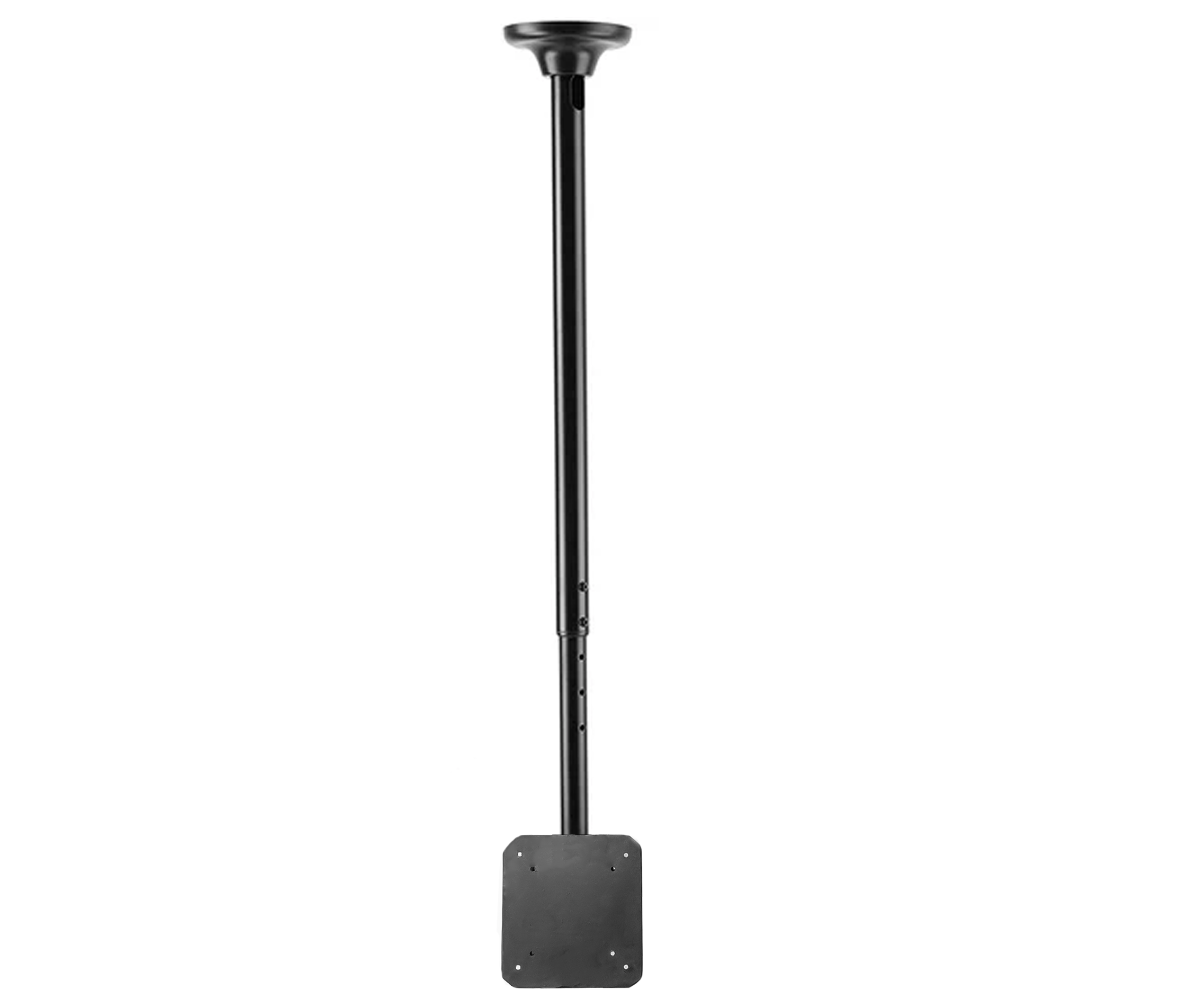 Rack Techo TV Monitor 23 a 34 Pulg / Alt Regulable 106 a 156cm / VESA Max 10x10cm / Carga 50 kg