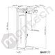 Soporte para CPU / PC Standard / Colgante Escritorio o Pared