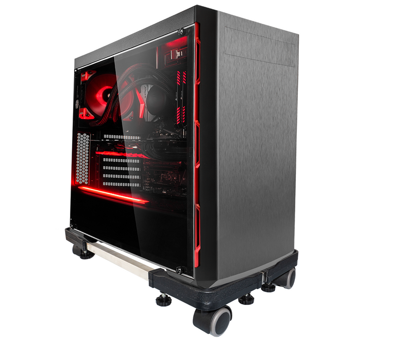 Soporte Base Regulable con ruedas para CPU / PC Gamer o Servidores