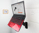 Rack Soporte con Gas Spring de Pared para Laptop 10 a 15 Pulg