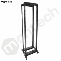 Rack Abierto con ruedas / 42RU / 60x60x206 cm (Largo, ancho y alto)