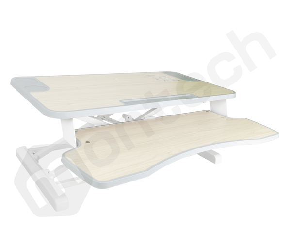 Escritorio Sobremesa 80x61 cm con Altura Regulable 11 a 50 cm  para trabajar Sentado o Parado