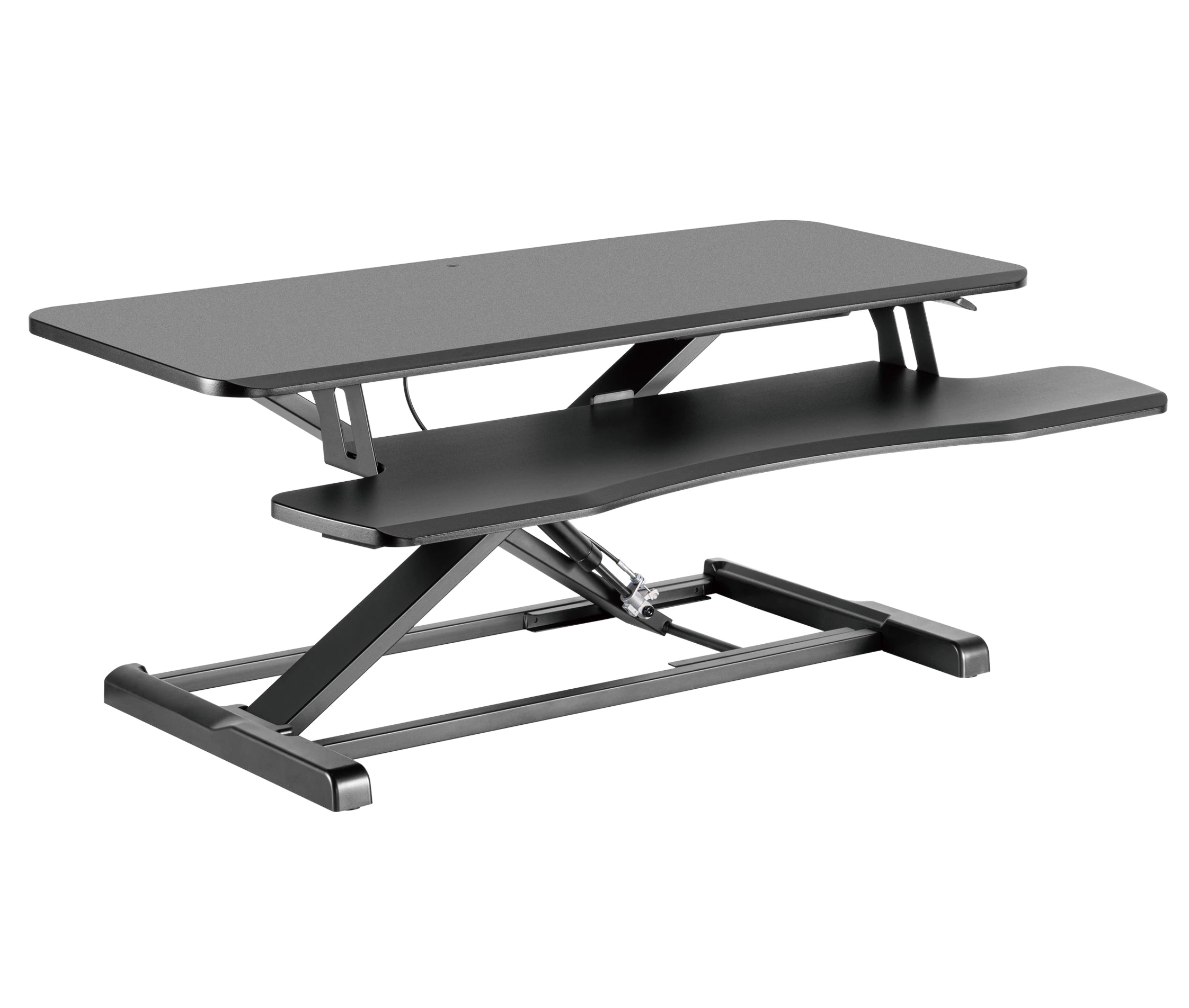 Escritorio Sobremesa 95x40 cm con Altura Regulable 11.5 a 50 cm  para trabajar Sentado o Parado