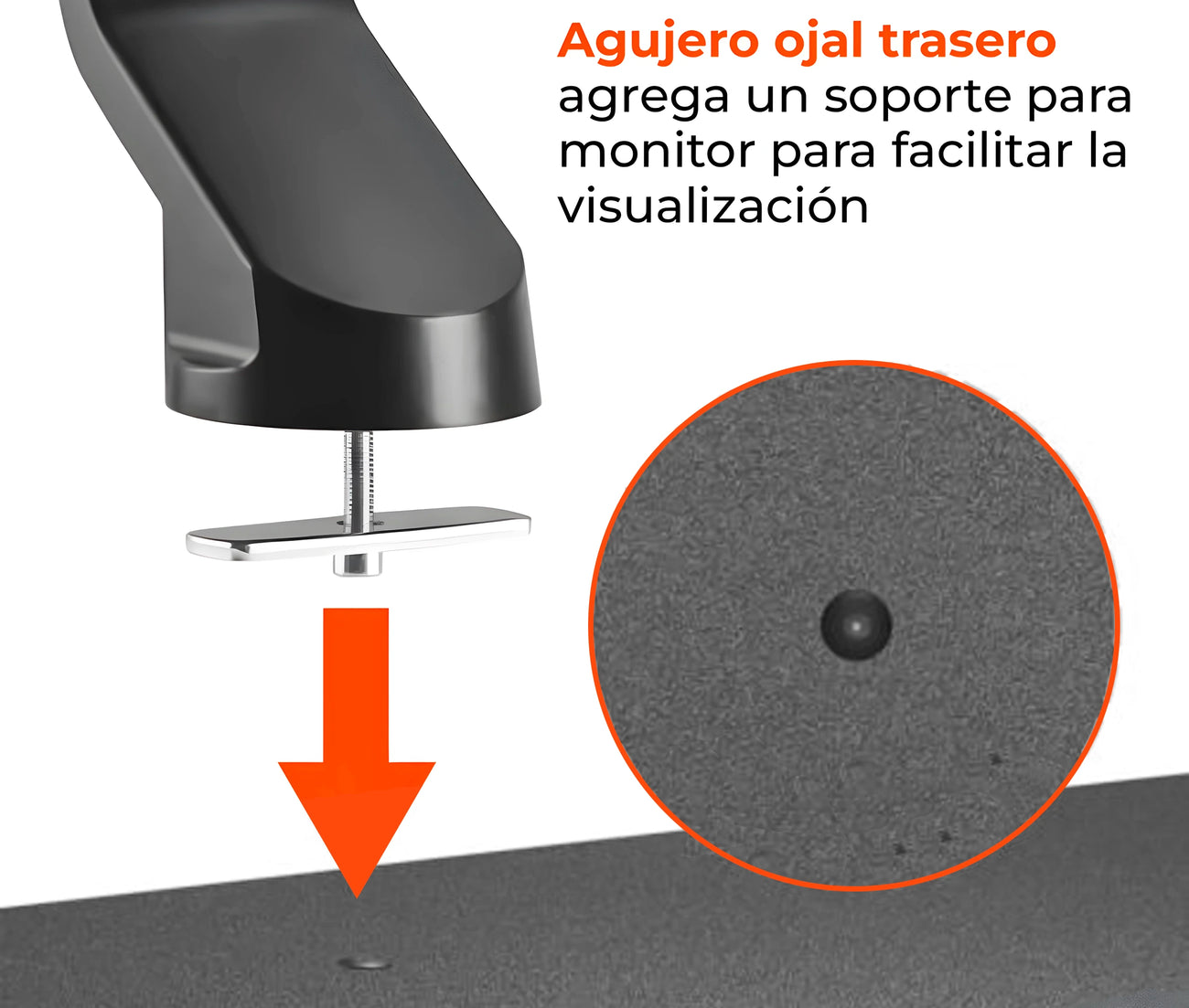 Escritorio Sobremesa 95x40 cm con Altura Regulable 11.5 a 50 cm  para trabajar Sentado o Parado