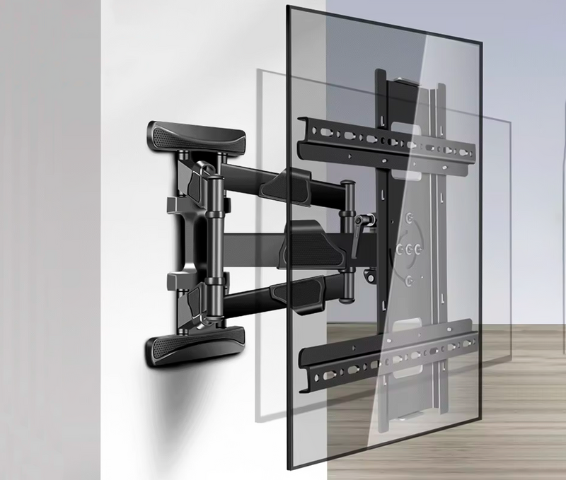 Rack Giratorio para TV de 37 a 70 Pulg / VESA Max 400x400mm / Carga 37.5 kg / Brazo extendido 54.5 cm