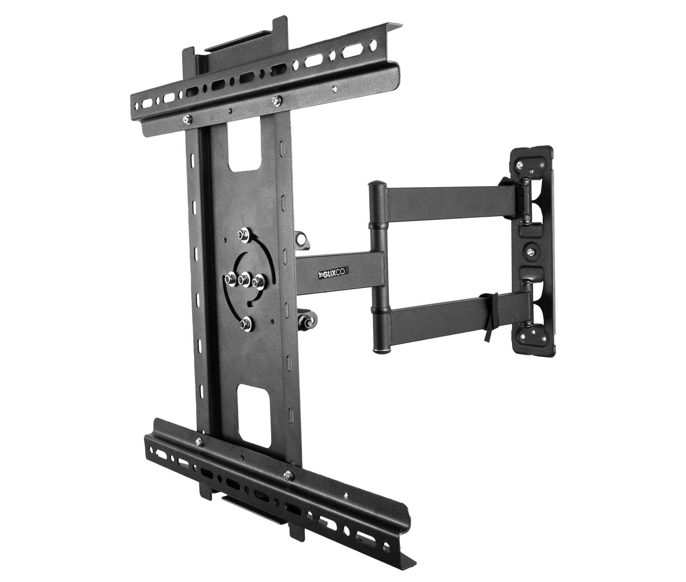 Rack Giratorio con Rotacion Vertical y Horizontal para TV 32 a 60 Pulg / VESA Max 400x400mm / Rotación 90° / Carga 32 kg / Brazo extendido 52 cm