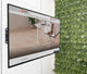 Rack Giratorio con Doble Brazo Articulado para TV 50 a 90 Pulg / VESA Max 800x600mm / Carga 75 kg / Brazo extendido 63.5 cm