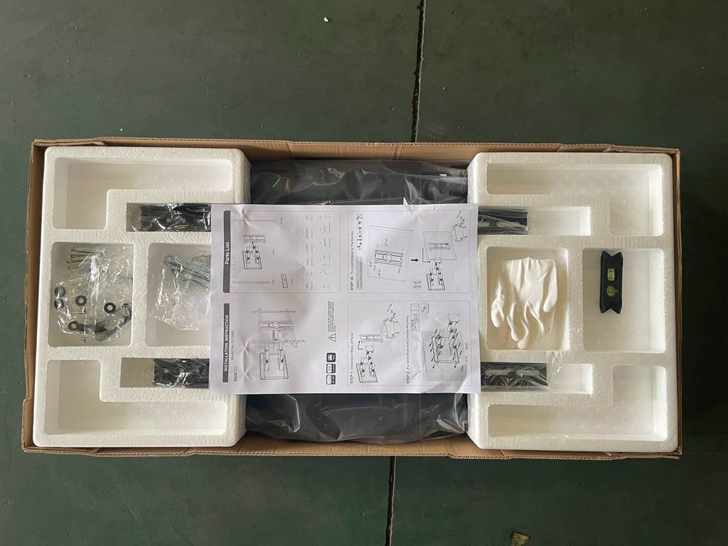 Rack Giratorio con Doble Brazo Articulado  para TV 65 a 100 Pulg / VESA max 900x600mm / Carga 75 kg