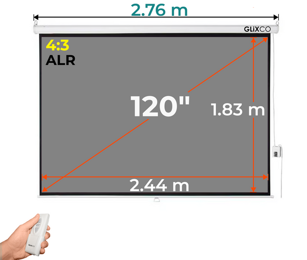 Ecran 120 Polegadas Em Cm Ecrans y Pantallas para proyector - Montech