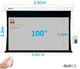Ecran Eléctrico Tensionado 100 Pulg (4:3) 2.0x1.50m / ALR / Motor Tubular