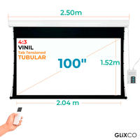 Ecran Eléctrico Tab Tensionado 100 Pulg (4:3) 2.0x1.50m / Vinil / Motor Tubular