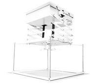 Rack Soporte Eléctrico para Proyector Pesados - Extra Grande- Carga 40 kg  / Altura Max 100cm