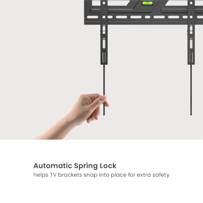 Rack Fijo para TV 32 a 75 Pulg / VESA Max 400x400mm / Carga 75 kg