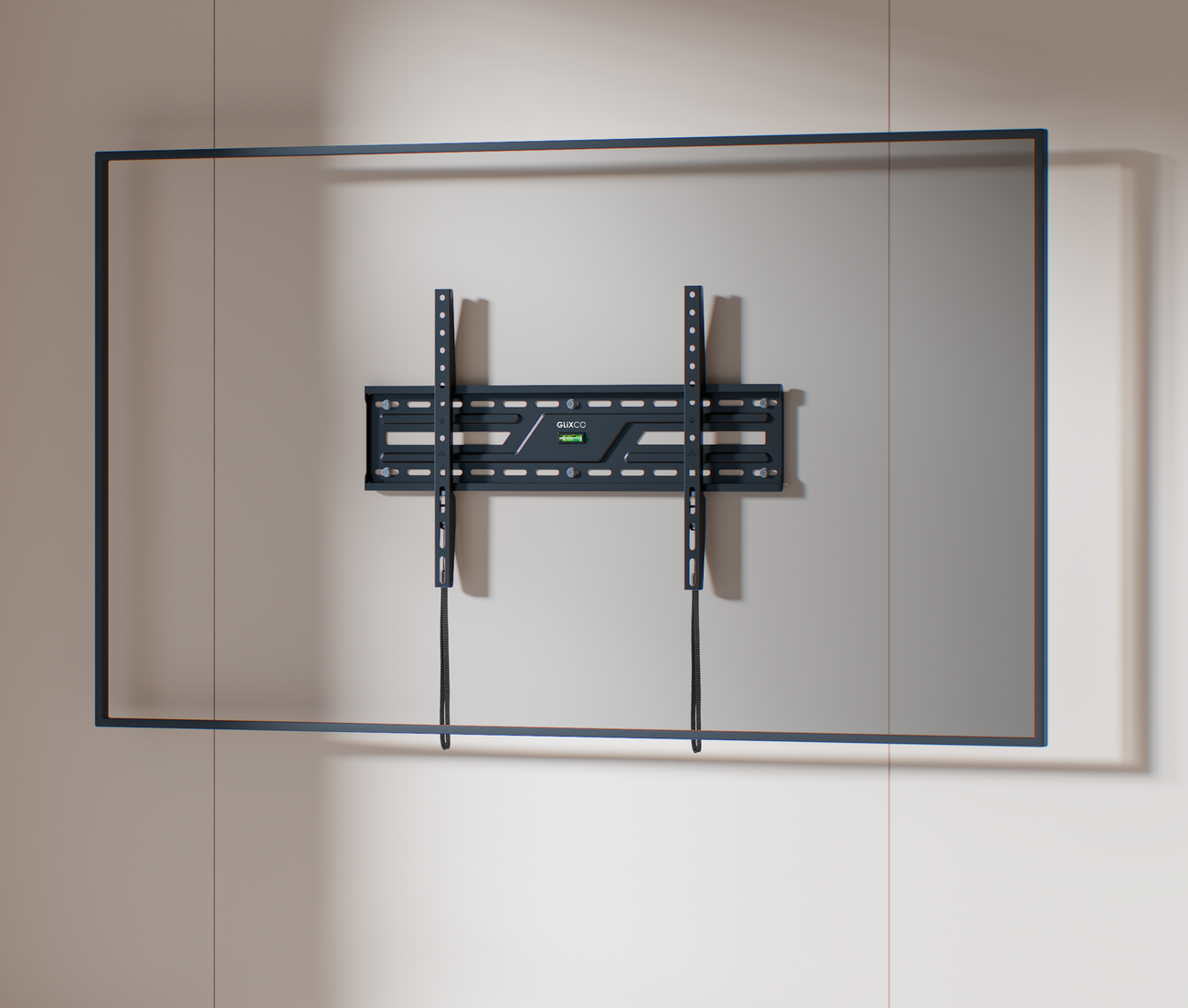 Rack Fijo para TV 37 a 86 Pulg / VESA Max 600x400mm / Carga 75 kg